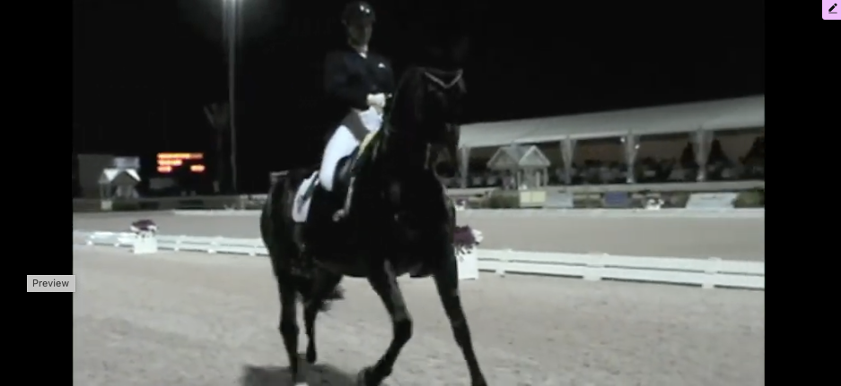 Adrienne Lyle and Wizard Freestyle CDI5* Palm Beach